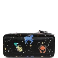 Christian Dior Mini Lady Dior Zodiac Pixel Black Calfskin Ruthenium Hardware -Online Bag Store D FN 231218 1 DY 07