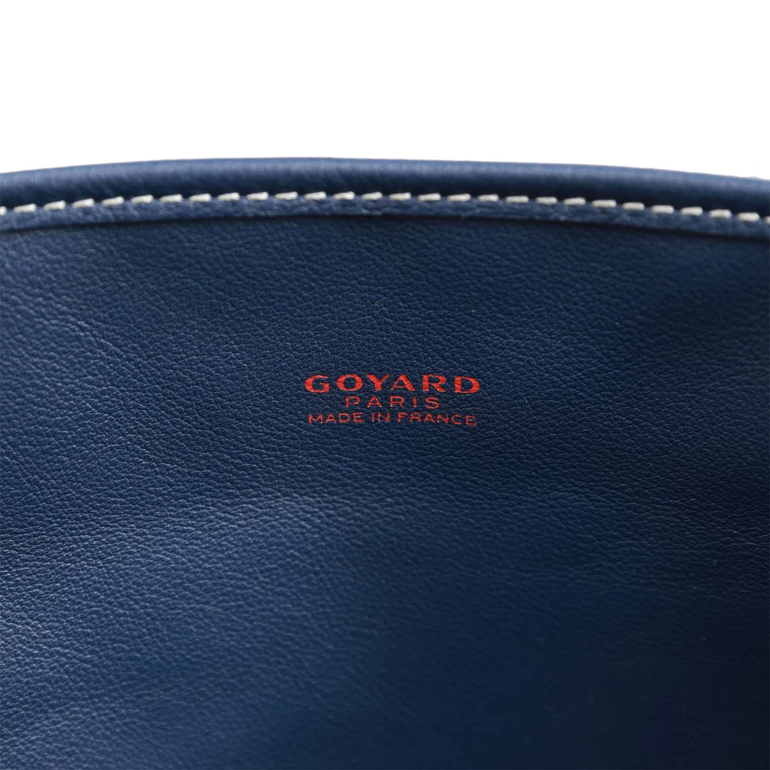 Goyard Goyardine Navy Anjou Mini Reversible Tote Bag Palladium Hardware 8 Goyard Goyardine Navy Anjou Mini Reversible Tote Bag Palladium Hardware - Image 7
