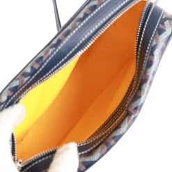 Goyard Goyardine Navy Cap Vert PM Bag Silver Hardware -Online Bag Store G FN 021723 1 08