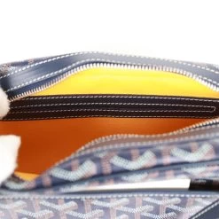 Goyard Goyardine Navy Cap Vert PM Bag Silver Hardware -Online Bag Store G FN 021723 1 09