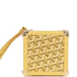 Goyard Dé Trunk Bag Metallic Gold Goyardine Gold Hardware -Online Bag Store G FN 111822 1 08