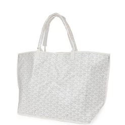 Goyard Goyardine White Anjou GM Reversible Tote Bag Silver Hardware -Online Bag Store G FN 230223 4 03