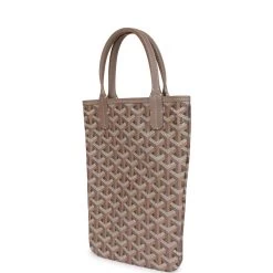 Goyard Goyardine Green Poitiers Claire-Voie Mini Tote Bag Palladium Hardware 13 Goyard Goyardine Green Poitiers Claire-Voie Mini Tote Bag Palladium Hardware -Online Bag Store G FN 230511 6 03