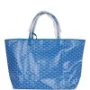 Goyard Goyardine Blue St. Louis GM Tote Bag Palladium Hardware 2 Goyard Goyardine Blue St. Louis GM Tote Bag Palladium Hardware -Online Bag Store G FN 230623 1 01