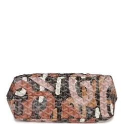 Goyard Limited Edition Black And Pink Goyardine Canvas Lettres Camouflage St. Louis PM Tote Bag Palladium Hardware -Online Bag Store G FN 230710 2 07