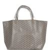 Goyard Goyardine Greige And Blue St. Louis GM Tote Bag Palladium Hardware 2 Goyard Goyardine Greige And Blue St. Louis GM Tote Bag Palladium Hardware -Online Bag Store G FN 230712 3 01