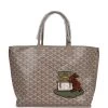 Goyard Goyardine Greige Anjou PM Embroidered Bunny Khaki Bag Palladium Hardware -Online Bag Store G FN 230719 6 SS 01
