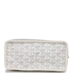Goyard Goyardine Anjou White Mini Bag Palladium Hardware 17 Goyard Goyardine Anjou White Mini Bag Palladium Hardware -Online Bag Store G FN 230810 1 FL 07