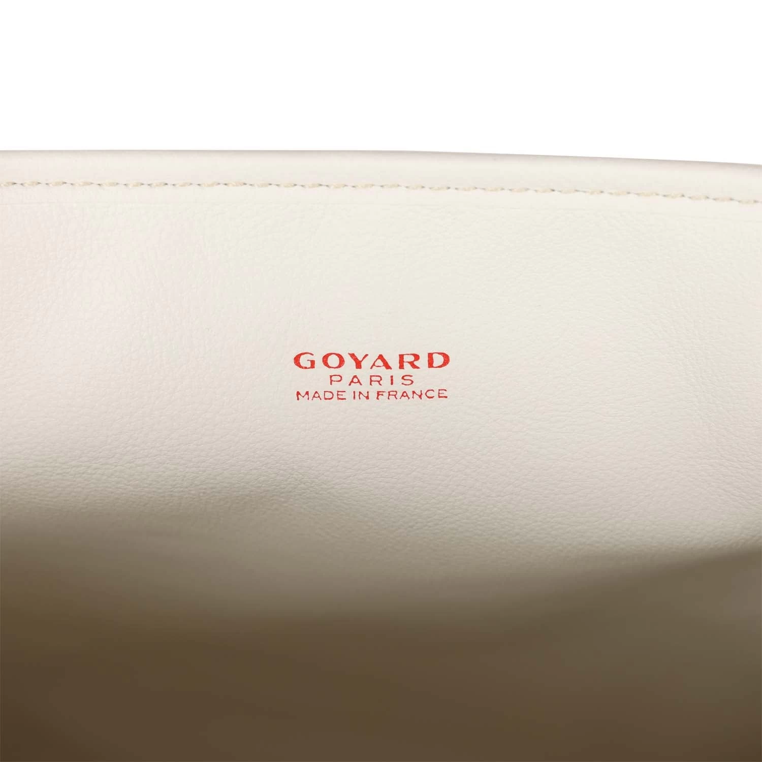 Goyard Goyardine Anjou White Mini Bag Palladium Hardware 11 Goyard Goyardine Anjou White Mini Bag Palladium Hardware - Image 9