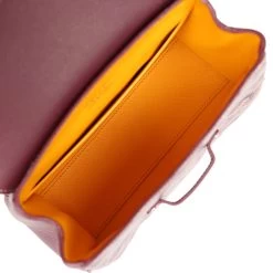 Goyard Saigon Souple Mini Burgundy Goyardine Palladium Hardware -Online Bag Store G FN 230825 1 08