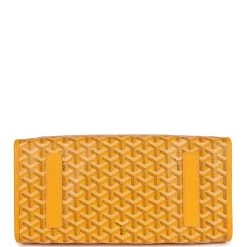 Goyard Saint Léger Backpack Yellow Goyardine Canvas Palladium Hardware -Online Bag Store G FN 230829 2 07