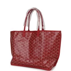 Goyard Anjou PM Red Goyardine Canvas Palladium Hardware -Online Bag Store G FN 230928 3 03
