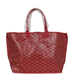 Goyard Anjou PM Red Goyardine Canvas Palladium Hardware -Online Bag Store G FN 230928 3 05