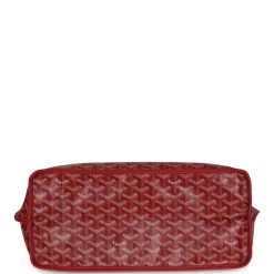 Goyard Anjou PM Red Goyardine Canvas Palladium Hardware -Online Bag Store G FN 230928 3 07