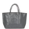 Goyard Goyardine Grey St. Louis GM Tote Bag Palladium Hardware -Online Bag Store G FN 231106 3 01