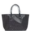 Goyard Goyardine Navy St. Louis PM Tote Bag Palladium Hardware -Online Bag Store G FN 231117 2 01
