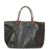 Goyard Goyardine Black And Brown Saint Louis GM Tote Bag Palladium Hardware -Online Bag Store G FN 231117 3 01