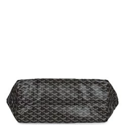 Goyard Goyardine Black And Brown Saint Louis GM Tote Bag Palladium Hardware -Online Bag Store G FN 231117 3 07