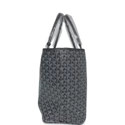 Goyard Goyardine Grey St. Louis PM Tote Bag Palladium Hardware -Online Bag Store G FN 231219 1 04