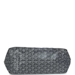 Goyard Goyardine Grey St. Louis PM Tote Bag Palladium Hardware -Online Bag Store G FN 231219 1 06