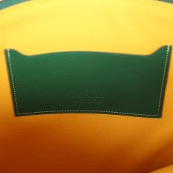 Goyard Goyardine Green Senat MM Pouch Palladium Hardware -Online Bag Store G FN 240103 1 08
