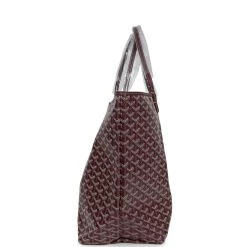 Goyard Goyardine Burgundy St. Louis GM Tote Bag Palladium Hardware -Online Bag Store G FN 240105 2 04