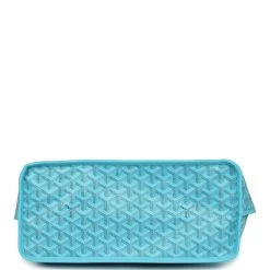 Goyard Goyardine Turquoise Anjou PM Embroidered Seahorse Bag Palladium Hardware 16 Goyard Goyardine Turquoise Anjou PM Embroidered Seahorse Bag Palladium Hardware -Online Bag Store G FN 240116 2 06 d4f21ca4 78c7 4df9 932b 24a7ad3f864c