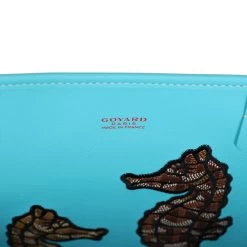 Goyard Goyardine Turquoise Anjou PM Embroidered Seahorse Bag Palladium Hardware 19 Goyard Goyardine Turquoise Anjou PM Embroidered Seahorse Bag Palladium Hardware -Online Bag Store G FN 240116 2 09 fd585232 5be5 4886 a835 6a613a8e6b99