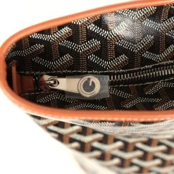 Goyard Goyardine Black And Brown Artois MM Palladium Hardware -Online Bag Store G FN 240124 2 07