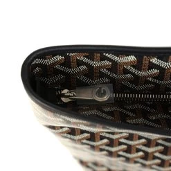 Goyard Artois Tote MM Black Goyardine Canvas & Chevroches Calfskin Palladium Hardware -Online Bag Store G FN 240126 3 07