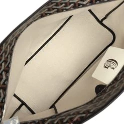 Goyard Artois Tote MM Black Goyardine Canvas & Chevroches Calfskin Palladium Hardware -Online Bag Store G FN 240126 3 08