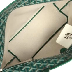 Goyard Artois Tote MM Green Goyardine Canvas & Chevroches Calfskin Palladium Hardware -Online Bag Store G FN 240126 4 08