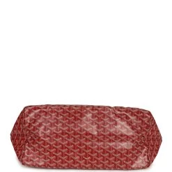 Goyard Goyardine Red St. Louis GM Tote Bag Palladium Hardware -Online Bag Store G FN 240126 7 07