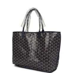 Goyard Anjou PM Navy Goyardine Canvas Palladium Hardware -Online Bag Store G FN 240126 8 03