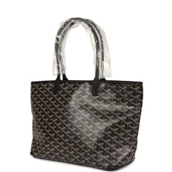 Goyard Artois Tote PM Black Goyardine Canvas & Chevroches Calfskin Palladium Hardware -Online Bag Store G FN 240126 9 MB 03