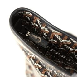 Goyard Artois Tote PM Black Goyardine Canvas & Chevroches Calfskin Palladium Hardware -Online Bag Store G FN 240126 9 MB 07