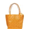 Goyard Goyardine Yellow Anjou Mini Bag Palladium Hardware -Online Bag Store G FN 240129 5 01