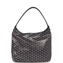 Goyard Goyardine Navy Boheme Hobo Bag Palladium Hardware -Online Bag Store G FN 240129 8 05