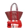 Goyard Limited Edition Eden Rock Belharra Beach Bag Red Goyardine Canvas & Chevroches Calfskin Palladium Hardware & Beach Towel 2 Goyard Limited Edition Eden Rock Belharra Beach Bag Red Goyardine Canvas & Chevroches Calfskin Palladium Hardware & Beach Towel -Online Bag Store G FN 240205 1 01