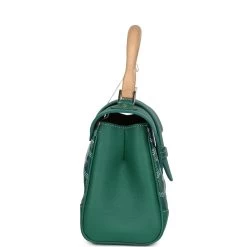 Goyard Saigon Souple Mini Bag Green Goyardine Palladium Hardware -Online Bag Store G FN 240209 1 04