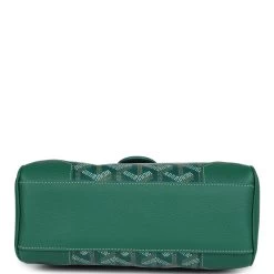 Goyard Saigon Souple Mini Bag Green Goyardine Palladium Hardware -Online Bag Store G FN 240209 1 06