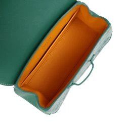 Goyard Saigon Souple Mini Bag Green Goyardine Palladium Hardware -Online Bag Store G FN 240209 1 08