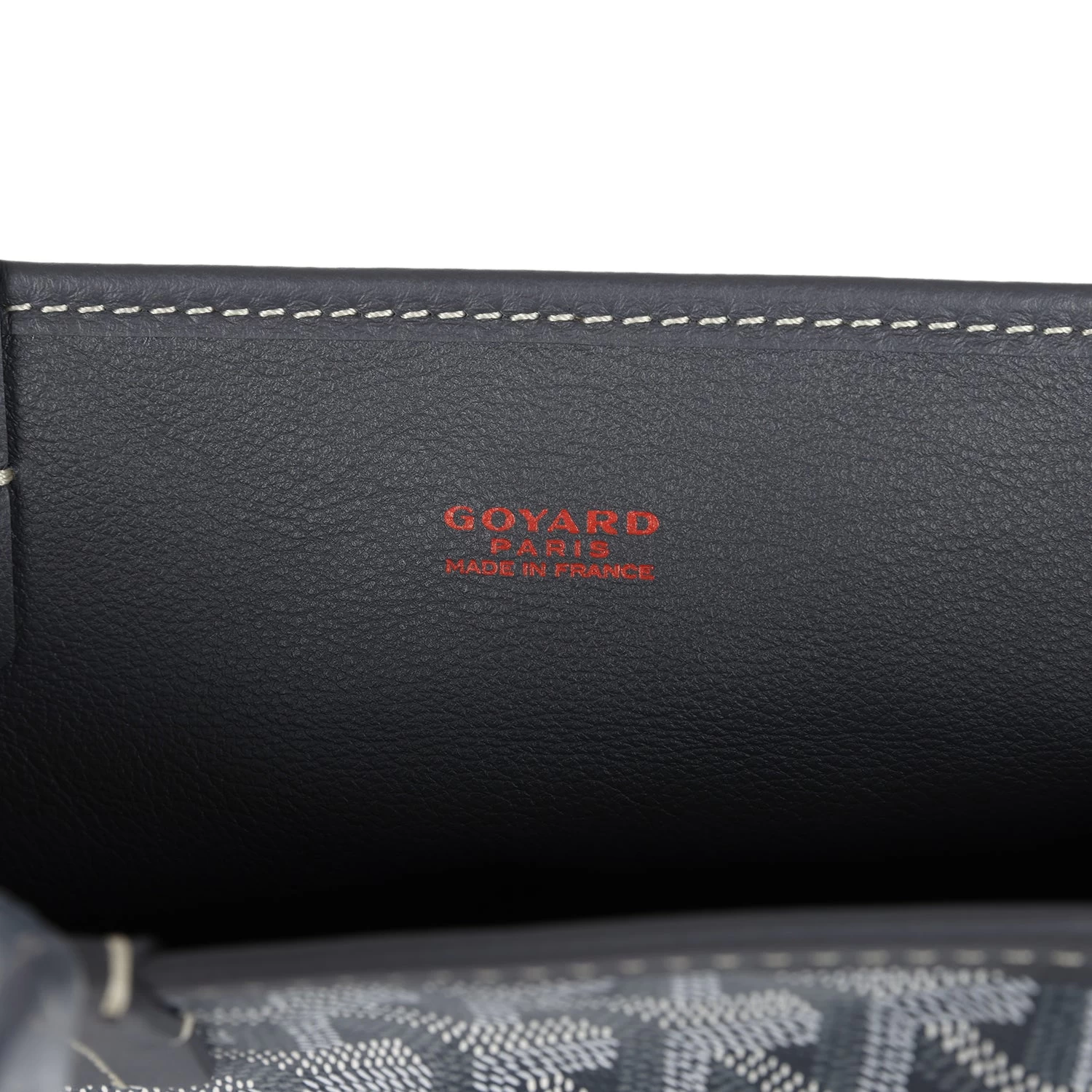 Goyard Goyardine Grey Anjou Mini Reversible Tote Bag Palladium Hardware 10 Goyard Goyardine Grey Anjou Mini Reversible Tote Bag Palladium Hardware - Image 8