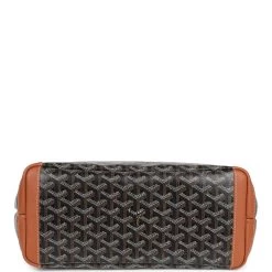 Goyard Goyardine Black And Brown Artois PM Palladium Hardware -Online Bag Store G FN 240216 5 07