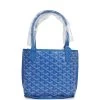 Goyard Goyardine Anjou Sky Blue Mini Bag Palladium Hardware -Online Bag Store G FN 240222 6 01