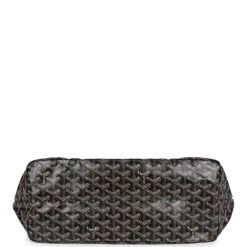 Goyard Goyardine Black St. Louis PM Tote Bag Palladium Hardware -Online Bag Store G FN 240227 2 07