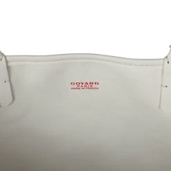 Goyard Goyardine White Anjou PM Reversible Tote Bag Palladium Hardware 18 Goyard Goyardine White Anjou PM Reversible Tote Bag Palladium Hardware -Online Bag Store G FN 240228 1 VP 08