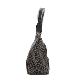 Goyard Goyardine Black Boheme Hobo Bag Palladium Hardware -Online Bag Store G FN 240301 1 04