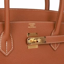 Hermès Hermes Birkin 40 Gold Togo Gold Hardware -Online Bag Store H B 010423 6 08