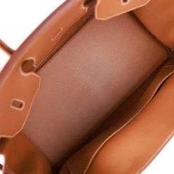 Hermès Hermes Birkin 40 Gold Togo Gold Hardware -Online Bag Store H B 010423 6 09